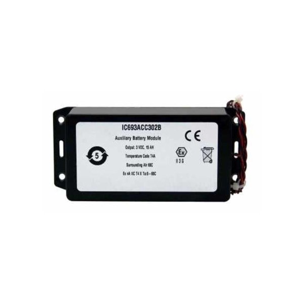 General Electric IC693ACC302 Auxiliary Battery Module