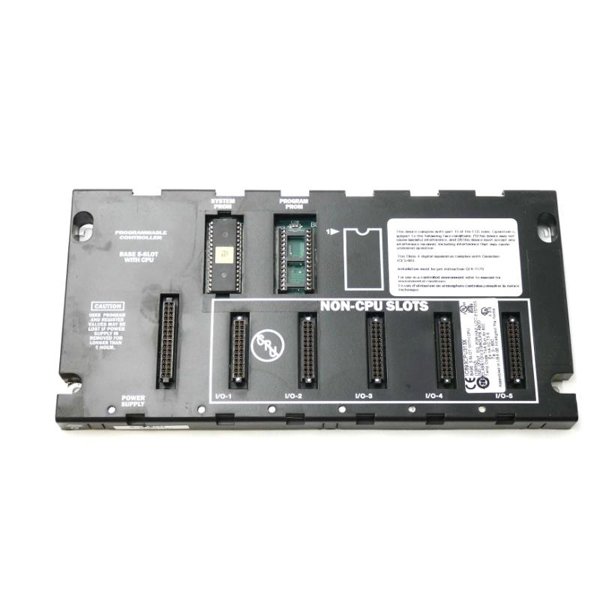 General Electric IC693CPU313 Series 90-30 5-slot Baseplate With Turbo CPU