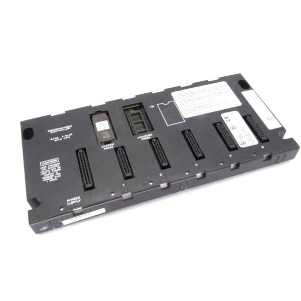 General Electric IC693CPU313 Series 90-30 5-slot Baseplate With Turbo CPU