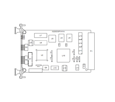 General Electric IS200DSPXH1B Digital Signal Processor Board