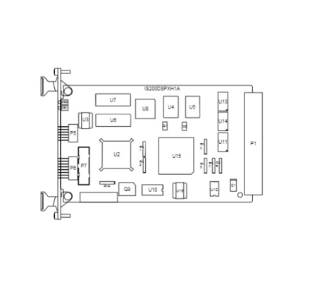 General Electric IS200DSPXH2C Digital Signal Processor Control Board