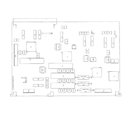 General Electric IS200SCNVG1A SCR Diode Bridge Control Board