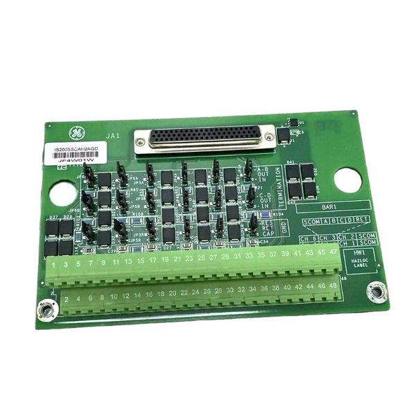 General Electric IS200SSCAH1A Serial Communication I/O Terminal Board