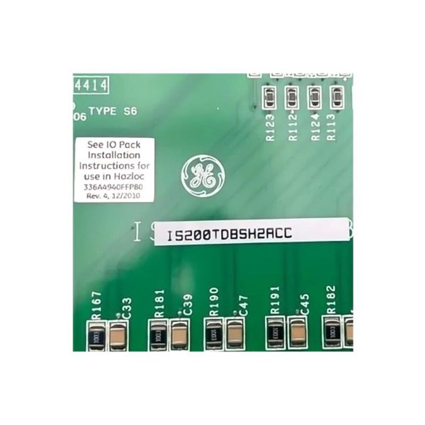 General Electric IS200TDBSH2A Discrete I/O Terminal Board