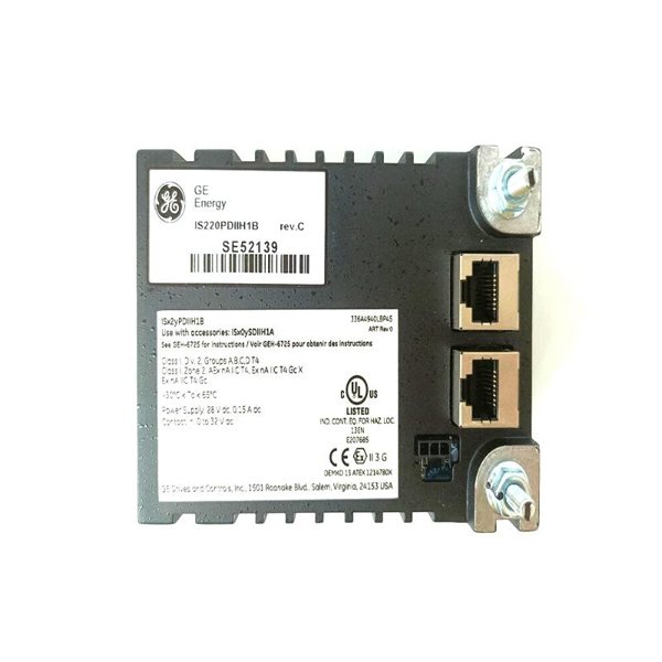 General Electric IS220PDIIH1B Mark VIe system Discrete I/O Pack