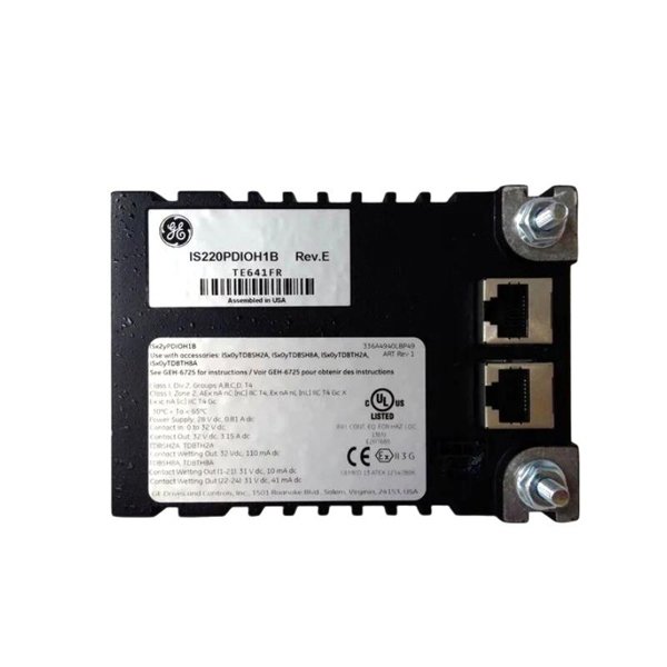 General Electric IS220PDIOH1B Discrete Input/Output Module