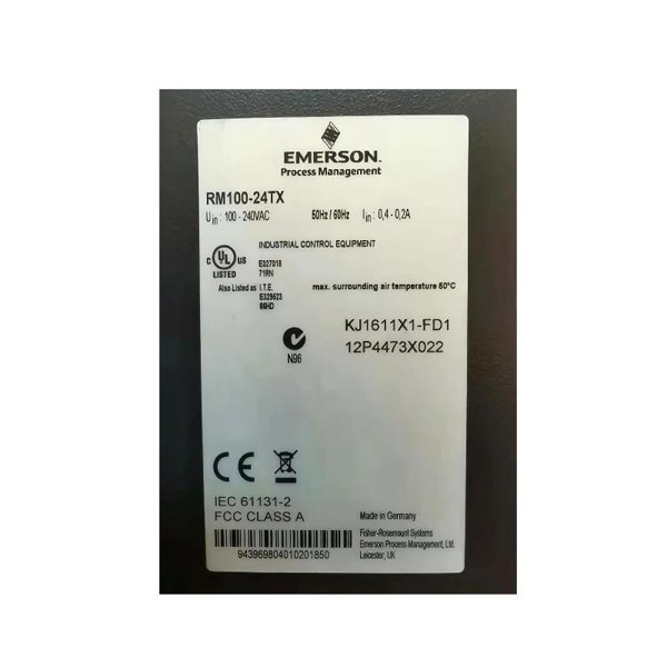 Emerson KJ1611X1-FD1 Network Switch Module