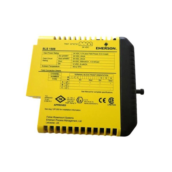 Emerson KJ2201X1-BA1 12P3162X122 Smart Logic Solver