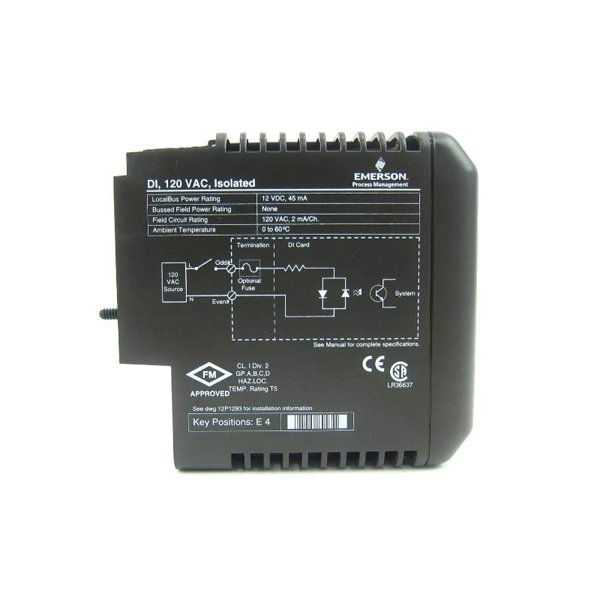 Emerson KJ3001X1-BC1 Discrete Input Module