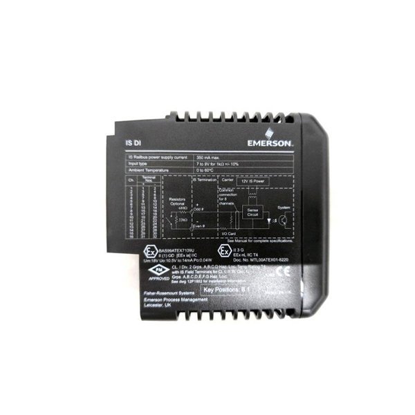 Emerson KJ3101X1-BB1 Safe Discrete Input Card