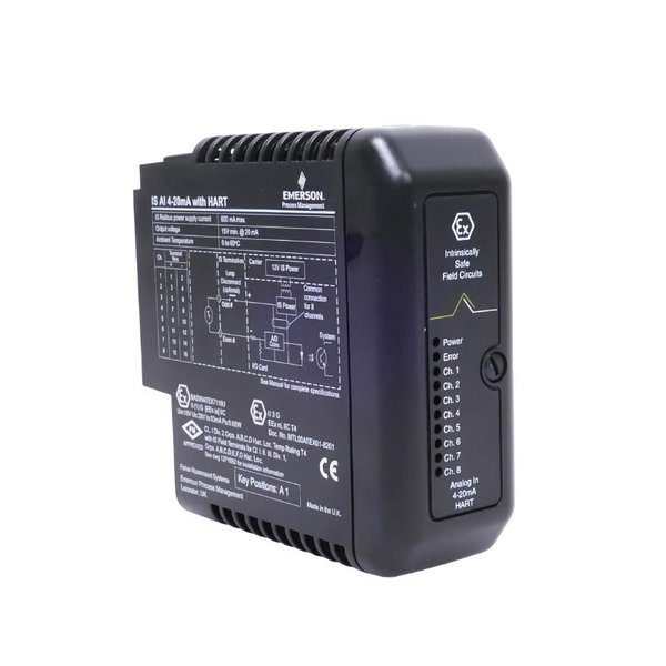 Emerson KJ3102X032 12P1863X032 Analog Input Module