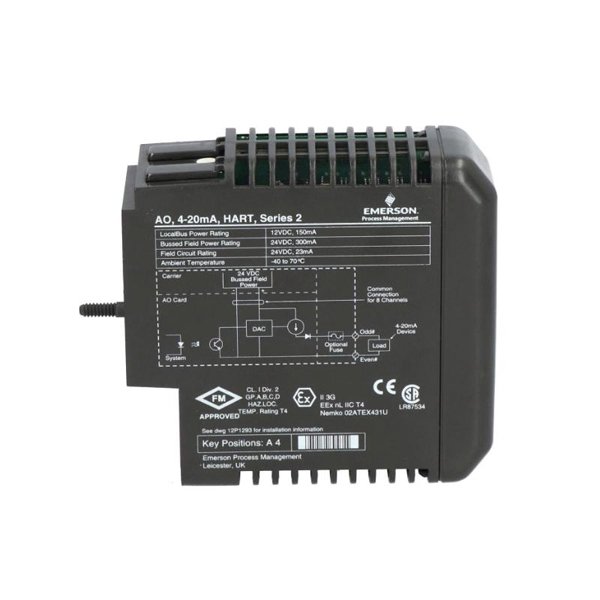 Emerson KJ3221X1-BA1 12P2531X102 VE4035S2B1 Analog Output Module