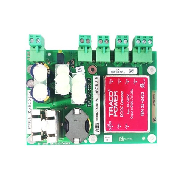 ABB KV C758 A124 3BHE021951R0124 Isolated Power Supply