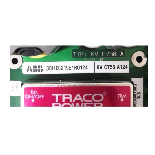 ABB KV C758 A124 3BHE021951R0124 Isolated Power Supply