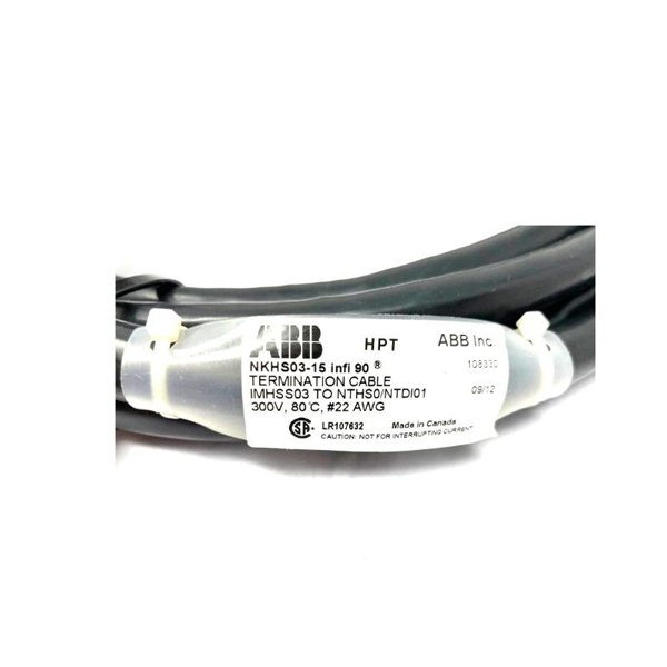 ABB Bailey NKHS03-15 Hydraulic Servo Termination Cable