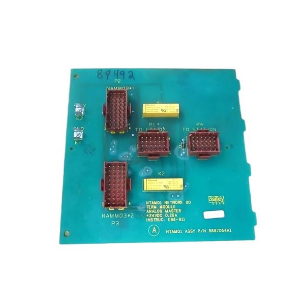 ABB Bailey NTAM01 6637054A1 Analog Master Termination Unit