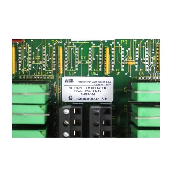 ABB Bailey NTU-7Q2E GM9.0262.0005.03 Digital Output Relay Terminal Unit