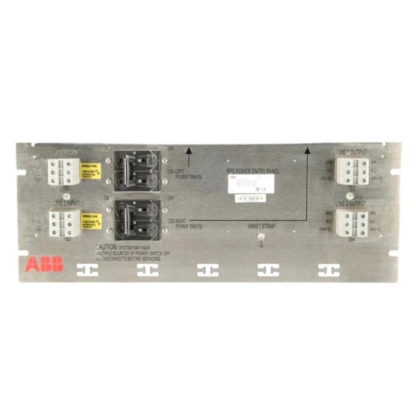 ABB Bailey PHARPSPEP11013 6644463A2 Power Entry Panel Single Chassis