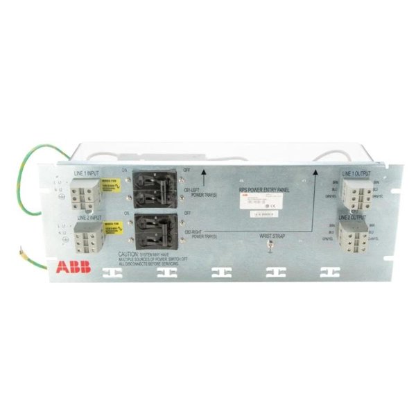 ABB Bailey PHARPSPEP21013 6644463A2 Power Entry Panel Dual Chassis