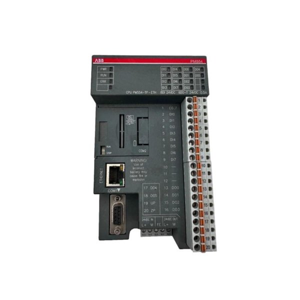 ABB PM554-TP-ETH 1SAP120600R0071 CPU Programmable Logic Controller