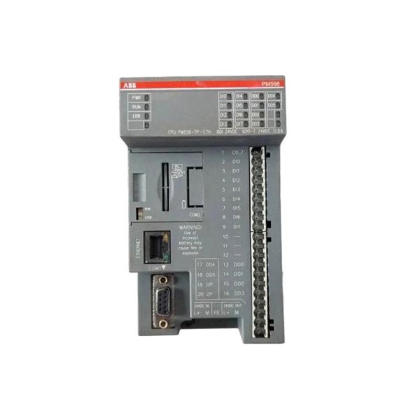 ABB PM556-TP-ETH 1SAP121200R0071 AC500 PLC Processor Module