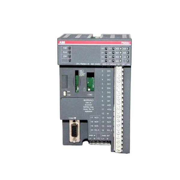 ABB PM564-R 1TNE968900R1200 AC500 PLC Processor Module