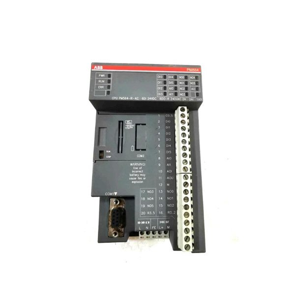 ABB PM564-R-AC 1TNE968900R1220 AC500 PLC Processor Module