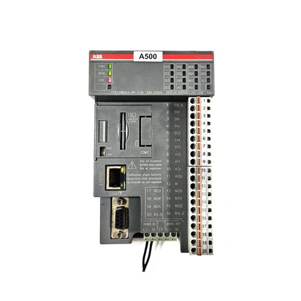 ABB PM564-RP-ETH 1SAP121000R0071 AC500 Programmable Logic Controller (PLC)