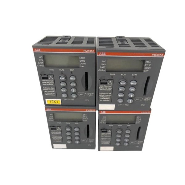 ABB PM5650-2ETH 1SAP141000R0278 CPU Programmable Logic Controller