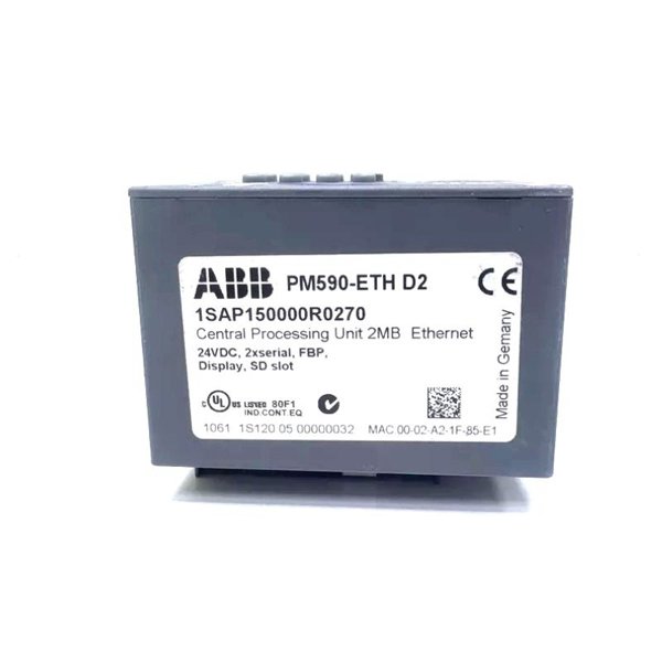 ABB PM590-ETH 1SAP150000R0270 Processor Module