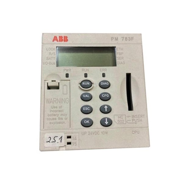 ABB PM783F 3BDH000364R0001 CPU Control Processor Unit