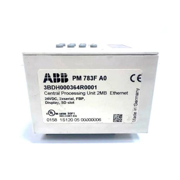 ABB PM783F 3BDH000364R0005 CPU Control Processor Unit