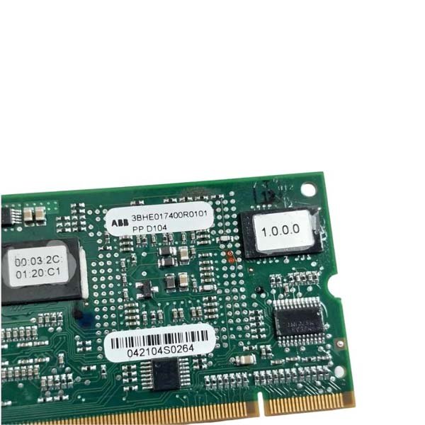 ABB PP D104 3BHE017400R0101 Control Module Circuit Board Interface Card