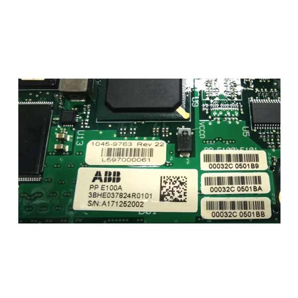 ABB PP E100A 3BHE037824R0101 Control Board