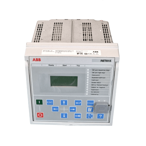 ABB RET615E-1G Transformer Protection And Control Relay