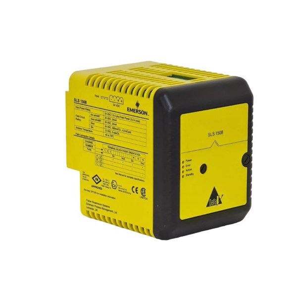 Emerson SLS1508 KJ2201X1-BA1+KJ2201X1-HA1 Intelligent Logic Solver