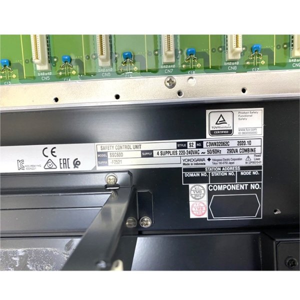 Yokogawa SSC60D-F2521 Duplexed Safety Control Unit