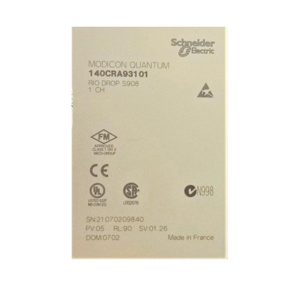 Schneider 140CRA93101C RIO Slave Adapter Module