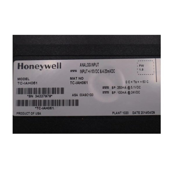 Honeywell TC-IAH061 Experion LS High Level Analog Input Module