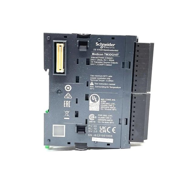Schneider TM3DQ16T Modicon TM3 Discrete Output Module