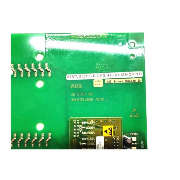 ABB UBC717BE101 3BHE021887R0101 OVVP-Board Coated