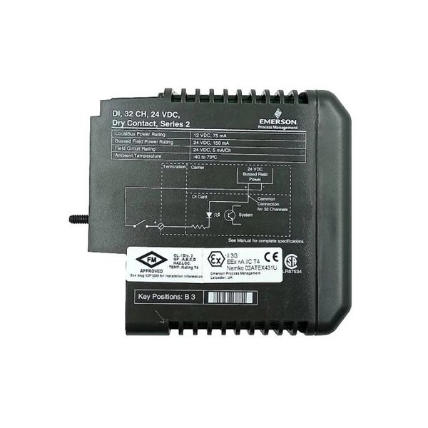 Emerson VE3006 KJ3203X1-BA1 Digital Input Module
