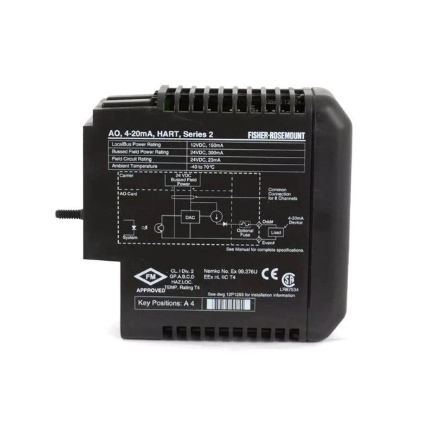 Emerson VE4001S2T1B2 KJ3206X1-BA1 Input Module