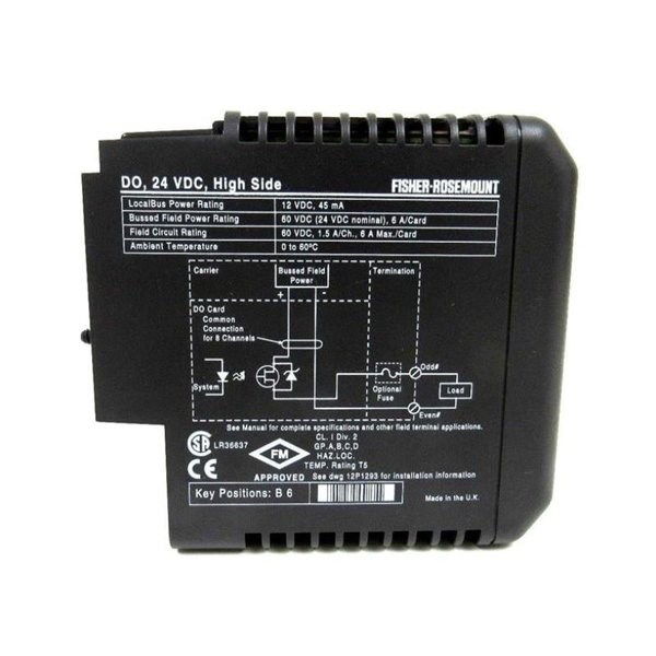 Emerson VE4001S3T2B2 Discrete Input Card