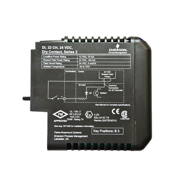 Emerson VE4001S4T1B1 Discrete Input Card