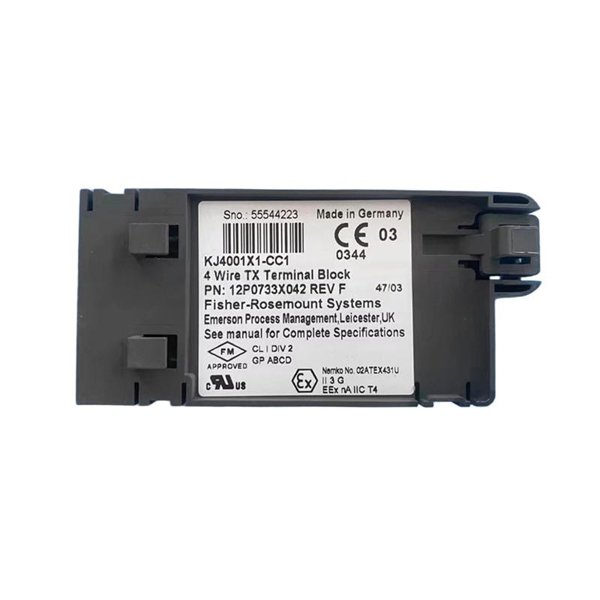 Emerson VE4003S2B3 KJ4001X1-CC1 Terminal Blocks