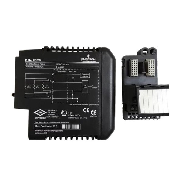 Emerson VE4003S2B9 KJ3223X1-EA1 DeltaV Analog Input Card 16 Channel