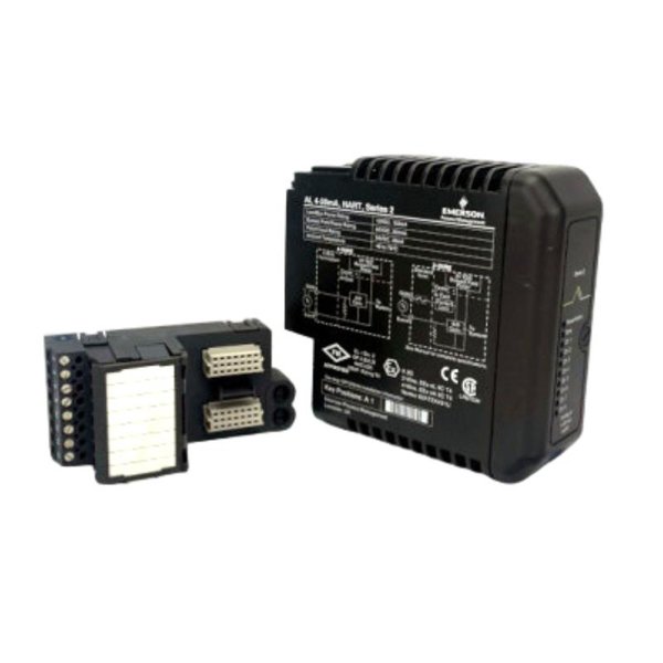 Emerson VE4003S2B9 KJ3223X1-EA1 DeltaV Analog Input Card 16 Channel