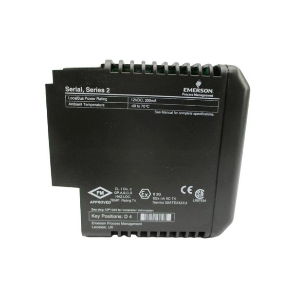 Emerson VE4006P KJ3241X1-BA1 12P2506X042 Serial Interface Module