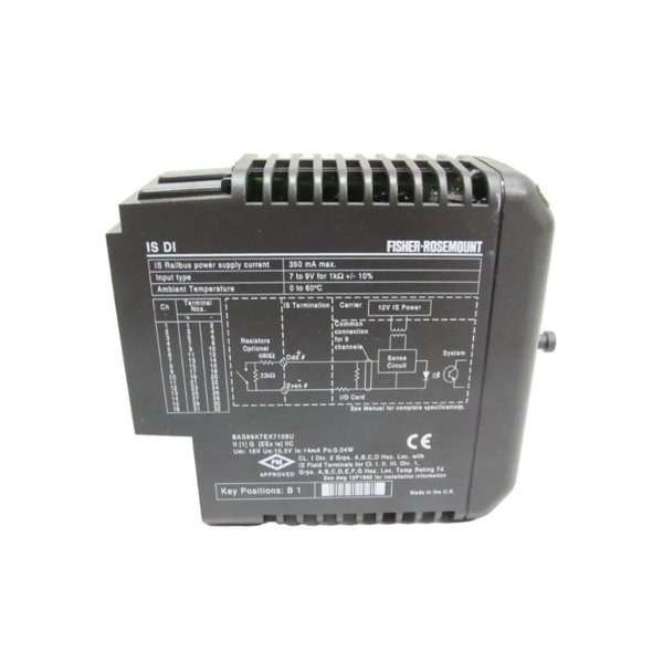 Emerson VE4010B1 KJ3101X1-BB1 12P1866X042 IS DI Module